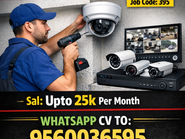 CCTV Technician Job