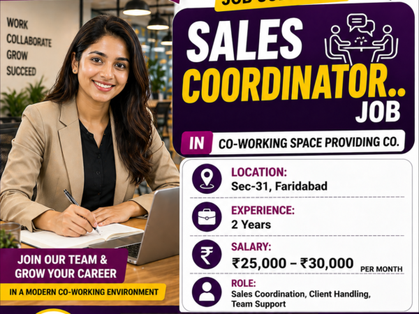 Sales Coordinator Job