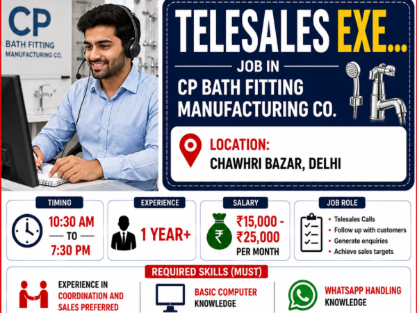 Telesales Executive Job
