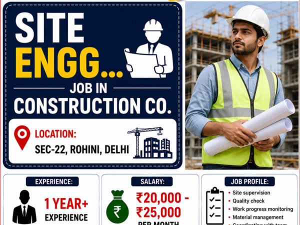 Site Engg job