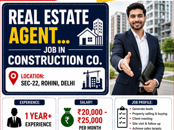 Real Estate agent job